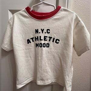 Zara girls ringer tee